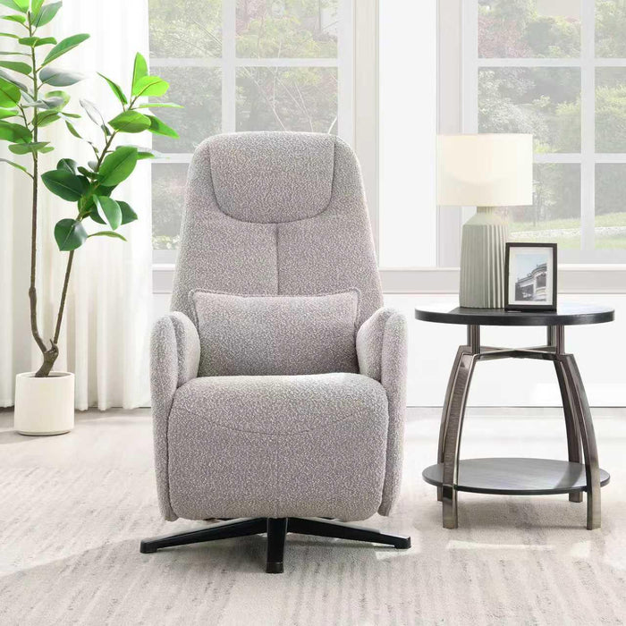 Fauteuil Relax Électrique Boucle Gervais Taupe