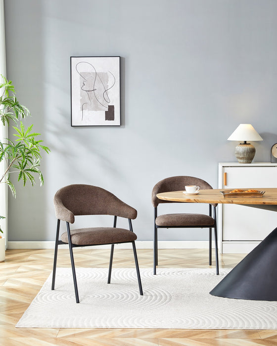 Chaise de salle à manger ABONZ Symphony Taupe