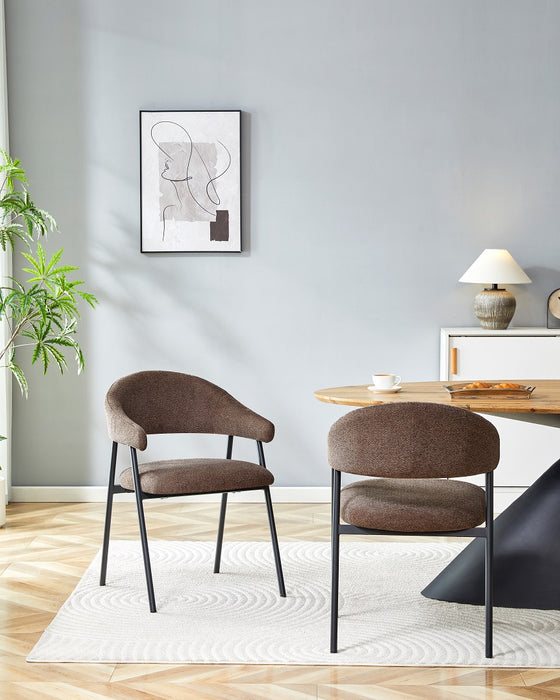 Chaise de salle à manger ABONZ Symphony Taupe