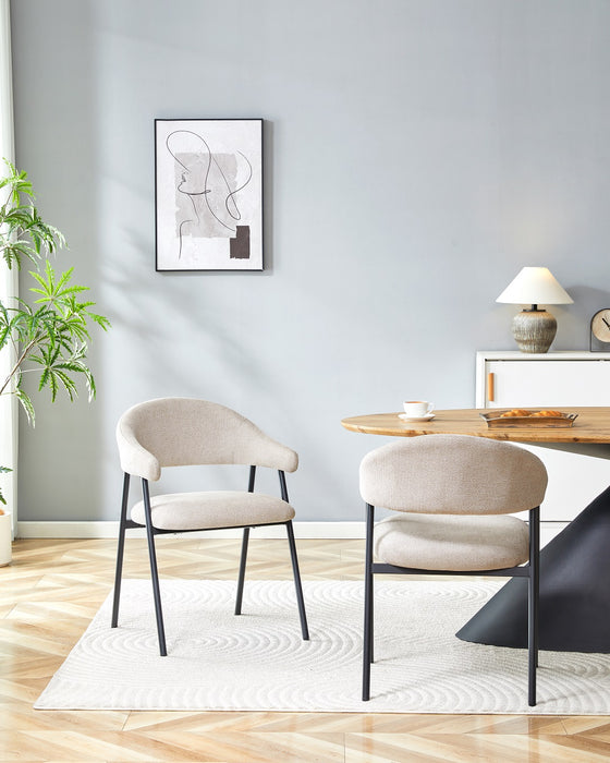 Chaise de salle à manger ABONZ Symphony Stone