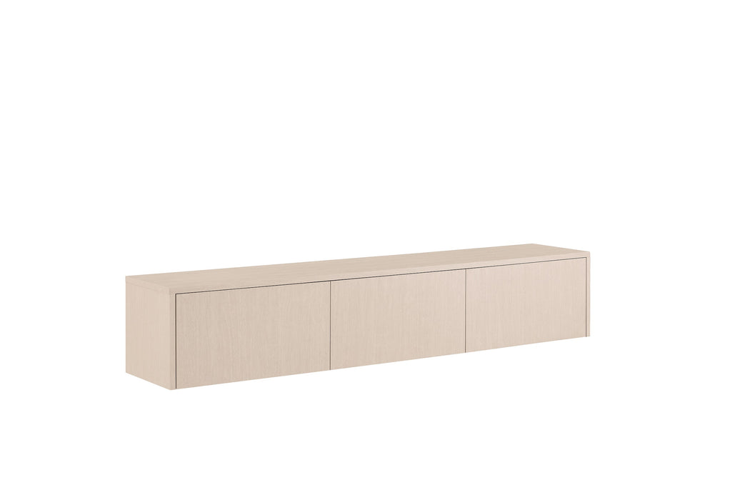 Meuble TV Suspendu VIEUX Taupe 180 CM