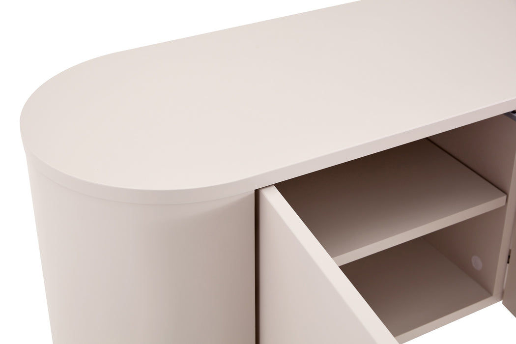 TV-meubel CERNY Japandi Ivoor 180CM