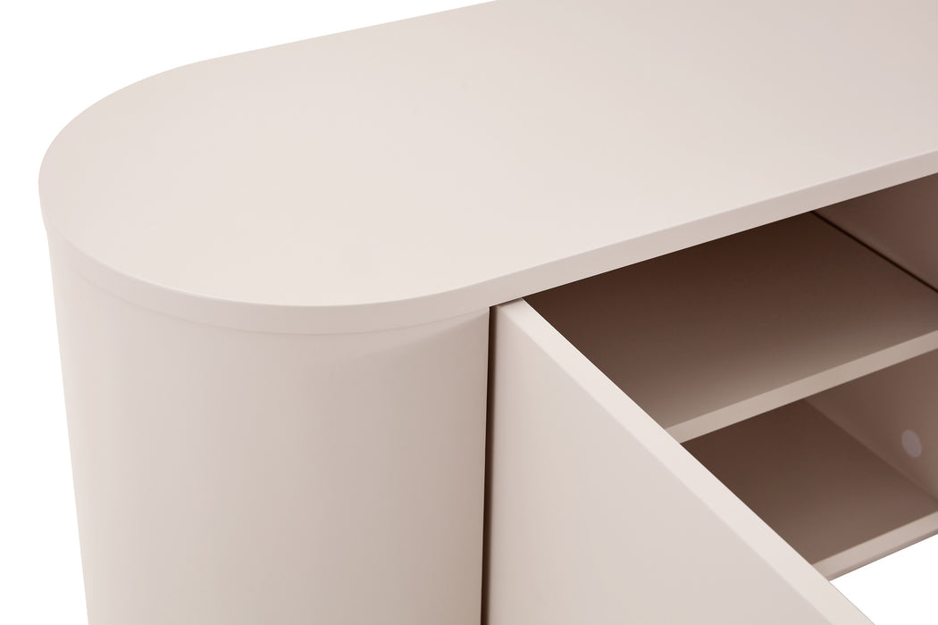 TV-meubel CERNY Japandi Ivoor 240CM