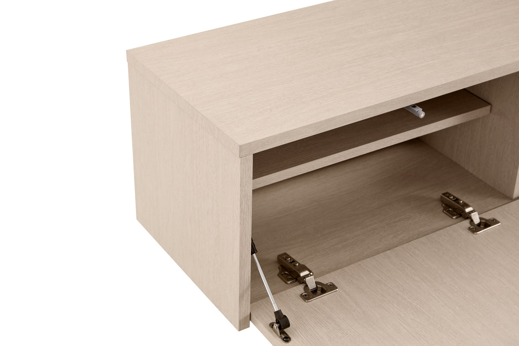 Zwevend Japandi TV-meubel VIEUX Taupe 240CM