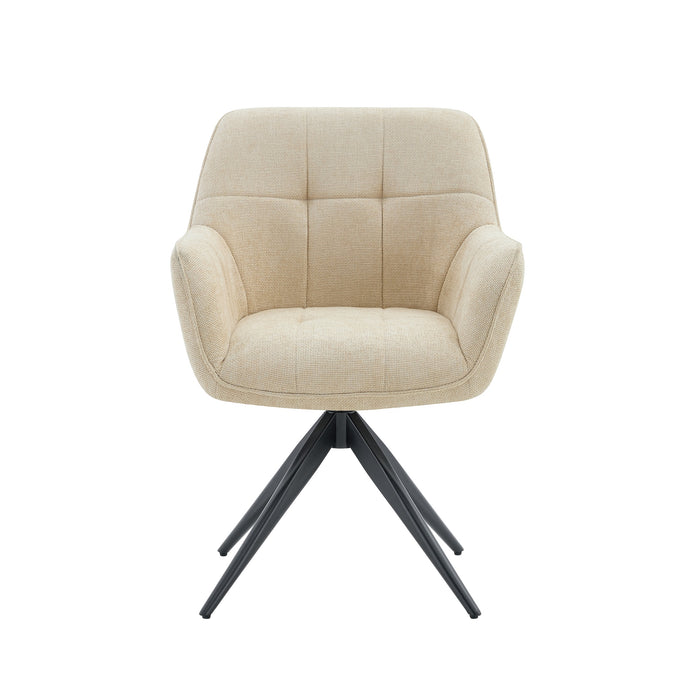 Eetkamerstoel Niort Linnen Stone