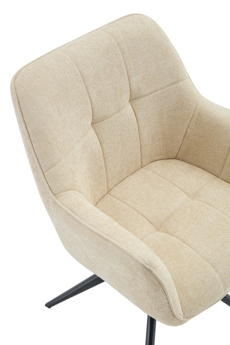 Eetkamerstoel Niort Linnen Stone