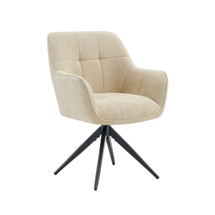 Eetkamerstoel Niort Linnen Stone