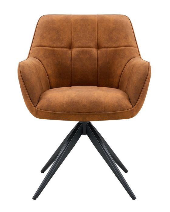 Eetkamerstoel Niort Leer Cognac