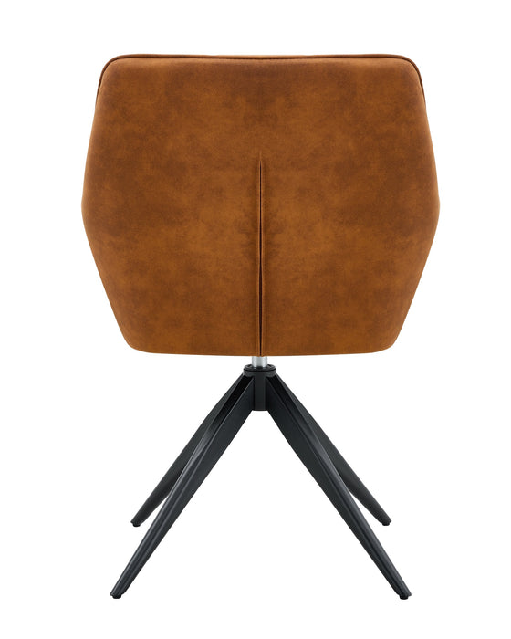 Eetkamerstoel Niort Leer Cognac
