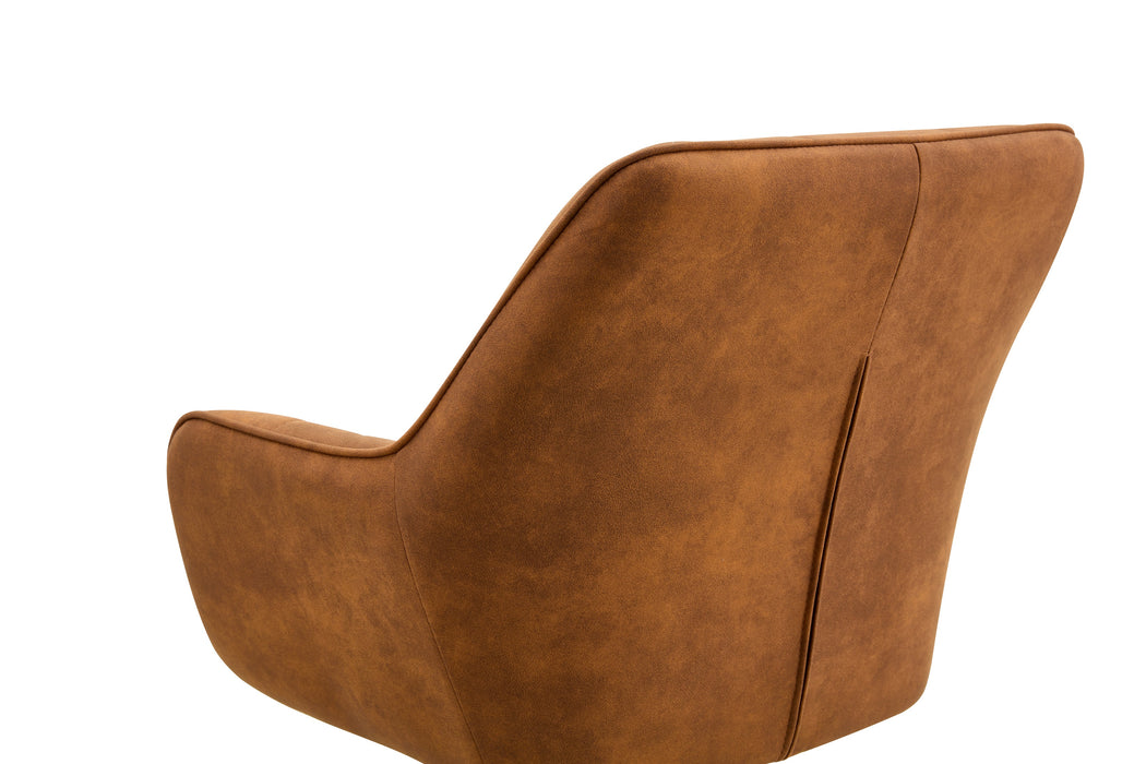 Eetkamerstoel Niort Leer Cognac