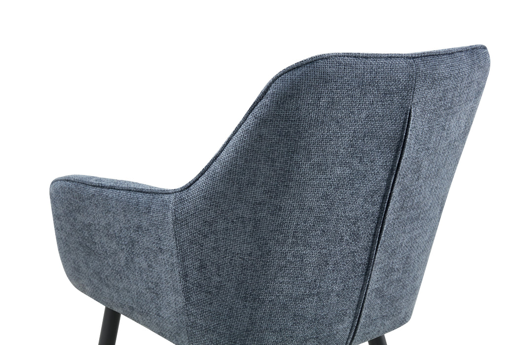 Chaise de salle à manger AUTIEN Lin Bleu