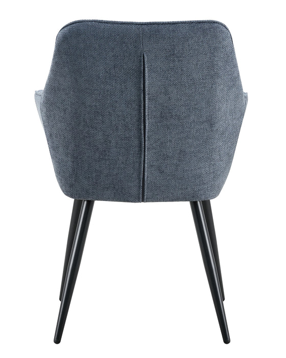 Chaise de salle à manger AUTIEN Lin Bleu