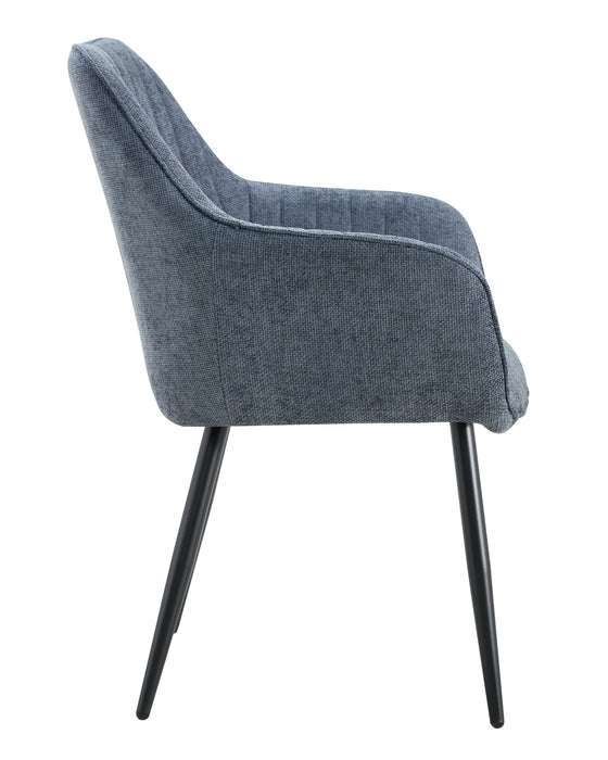 Chaise de salle à manger AUTIEN Lin Bleu