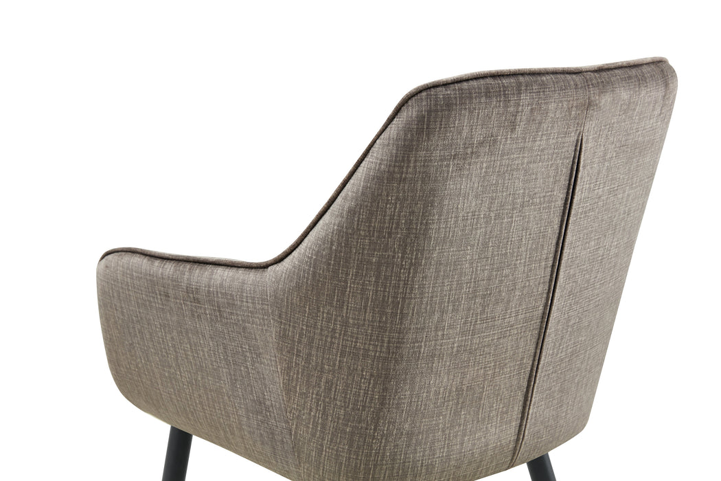 Esszimmerstuhl AUTIEN Velours Taupe