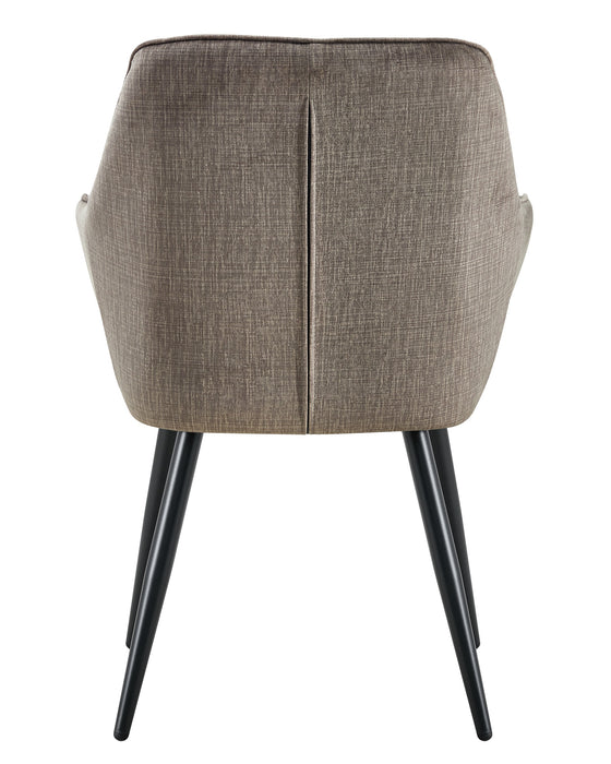 Esszimmerstuhl AUTIEN Velours Taupe