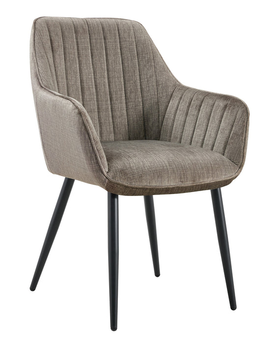 Esszimmerstuhl AUTIEN Velours Taupe