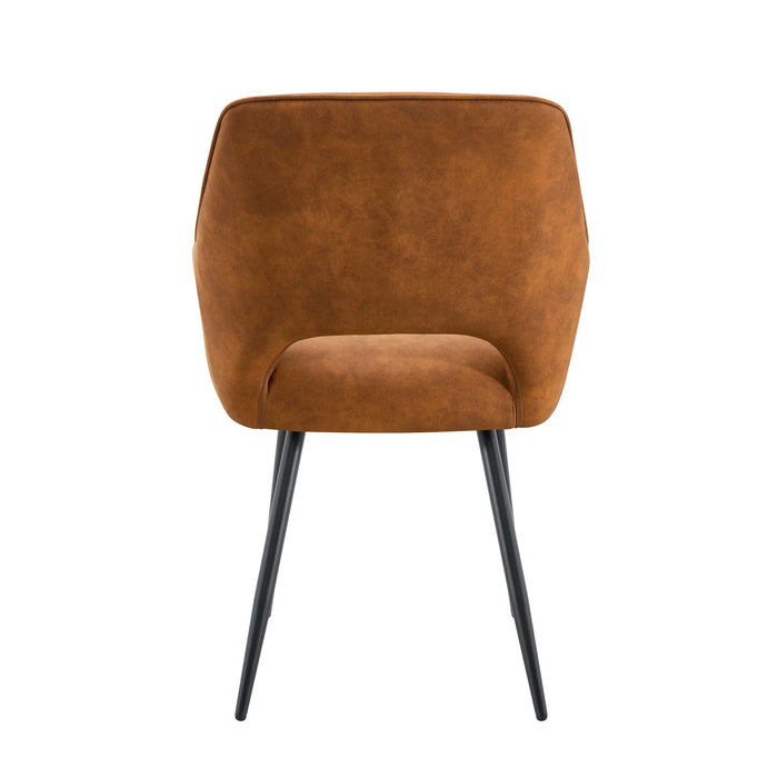 Eetkamerstoel Origny Leer Cognac