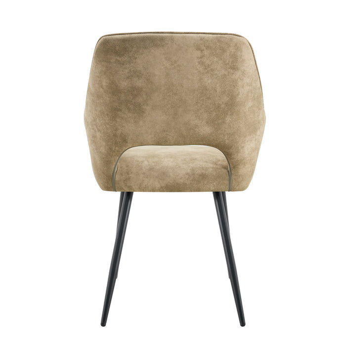 Chaise de Salle à Manger Origny Cuir Taupe