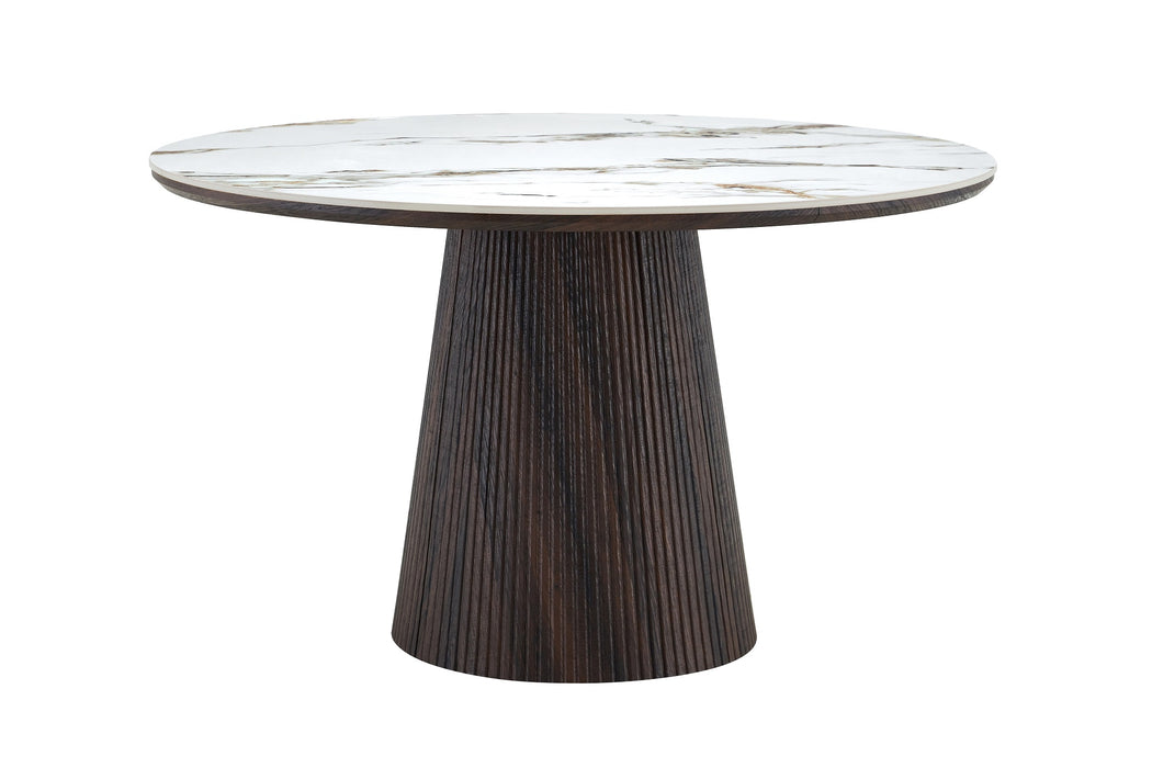 Eettafel GANIER Pandora Keramiek Rond 130 cm