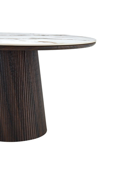 Eettafel GANIER Pandora Keramiek Rond 130 cm