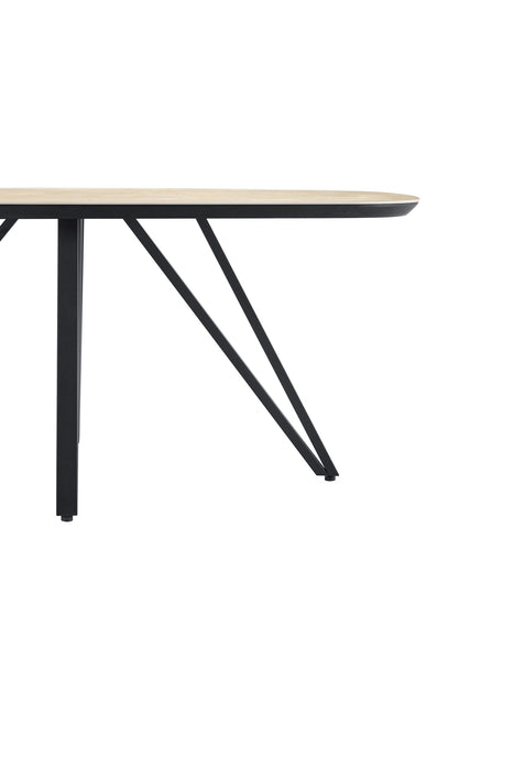 Eettafel TRESSIN Keramiek Travertin Look 220 cm