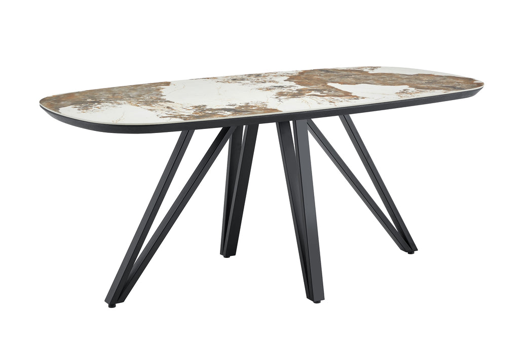 Table à manger TRESSIN Céramique Pandora 180 cm