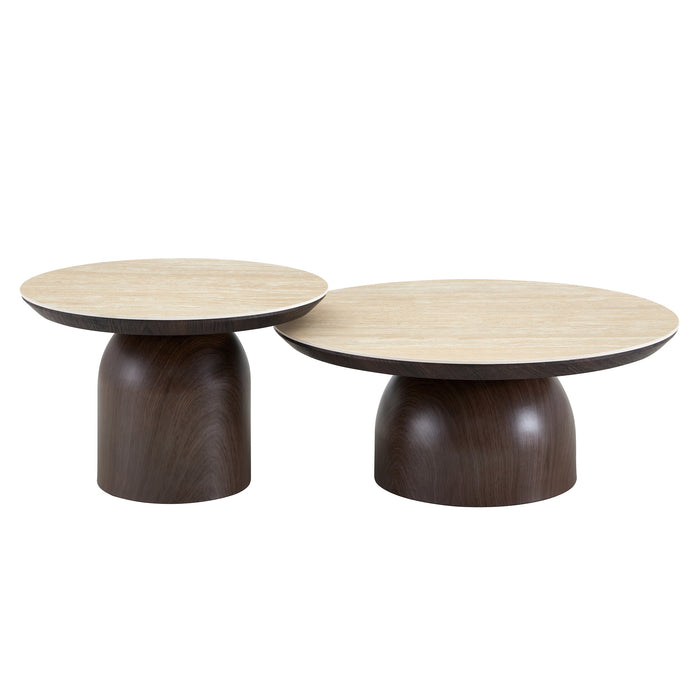 Tables basses 2-en-1 MEDARD Céramique