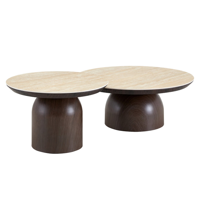 Tables basses 2-en-1 MEDARD Céramique