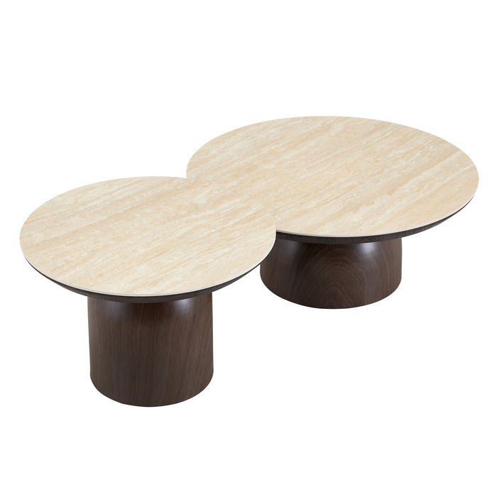 Tables basses 2-en-1 MEDARD Céramique