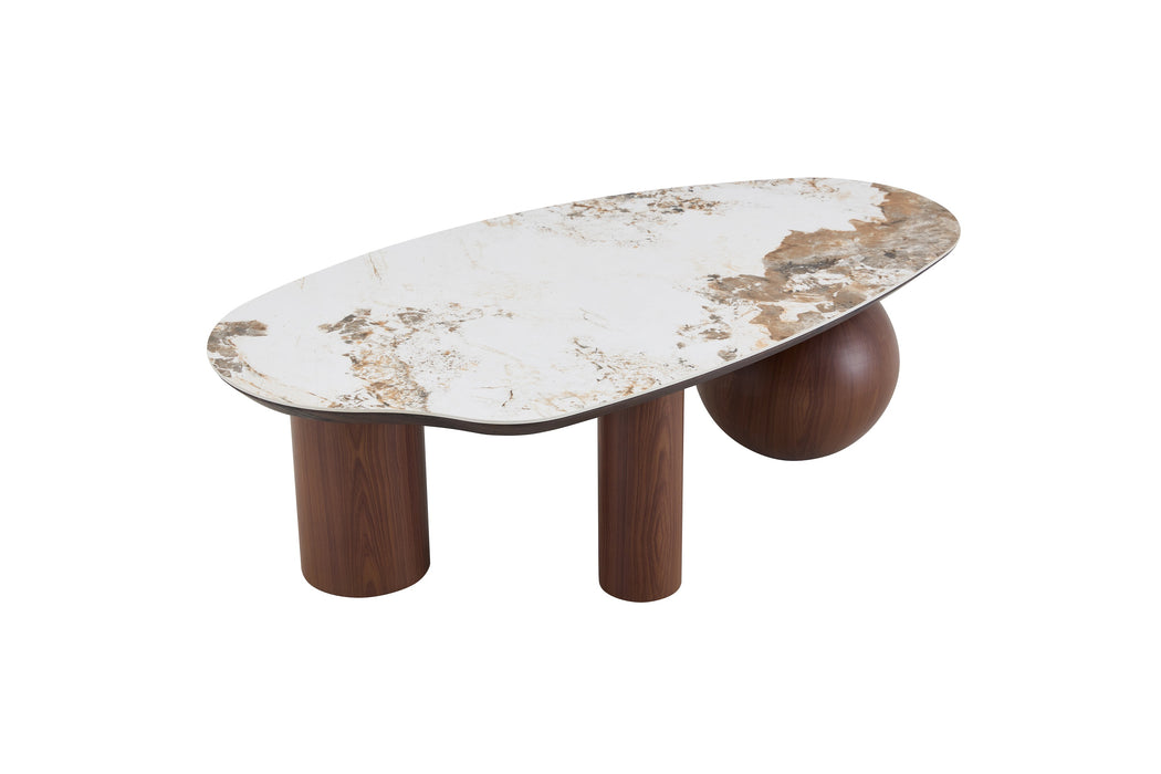 Table Basse GARRON Céramique Organiques Pandora 140 cm