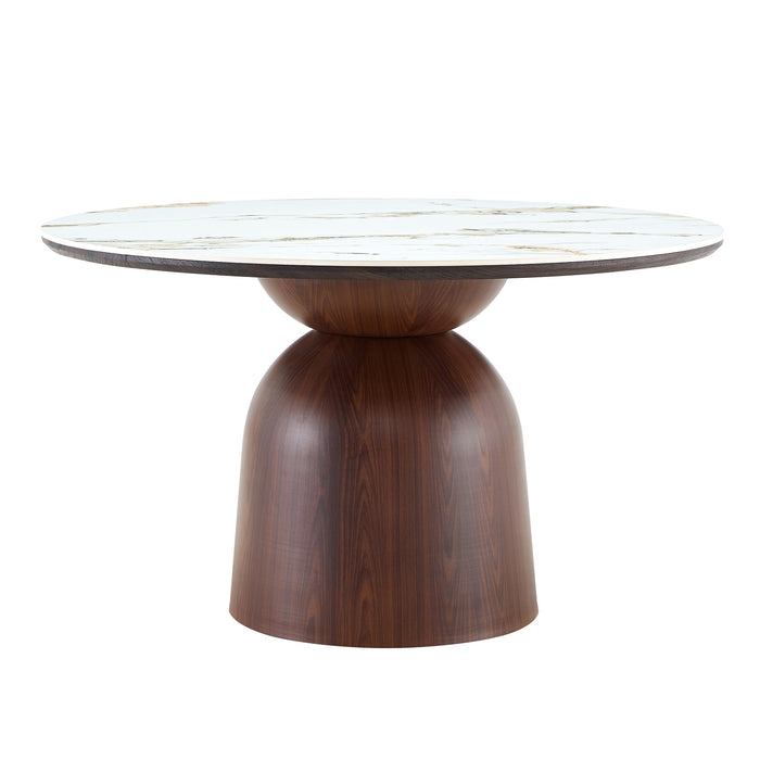 Table de salle à manger ronde MEDARD 130 cm Pandora