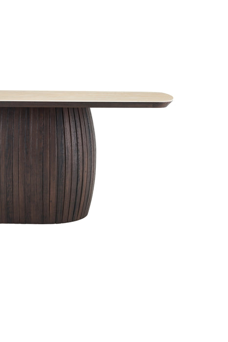 Eettafel LADOUR Keramiek Walnoot 220 cm
