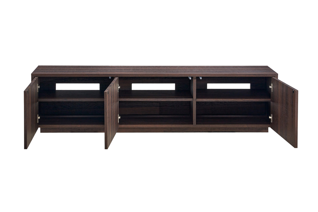 Meuble TV LAMOR Japandi Noyer 180CM