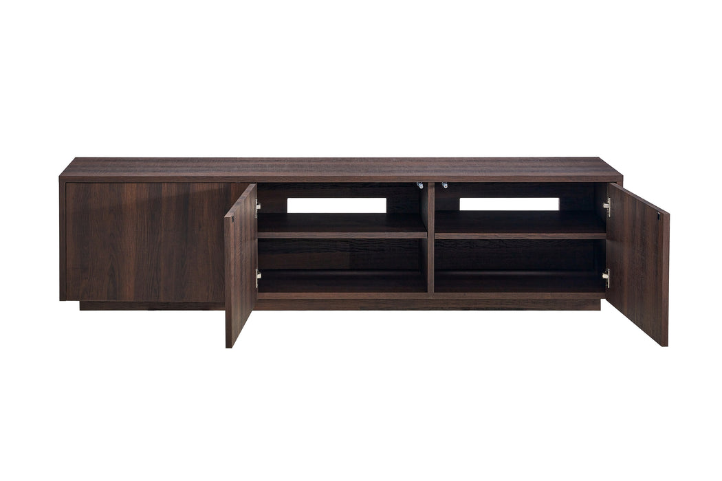 Meuble TV LAMOR Japandi Noyer 180CM