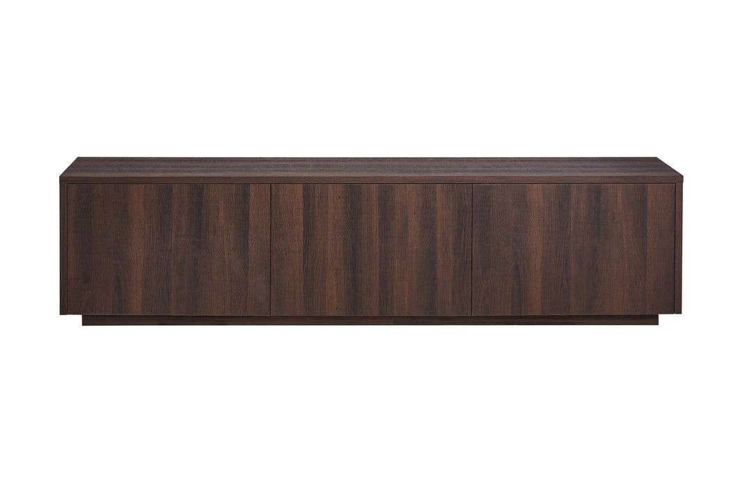 Meuble TV LAMOR Japandi Noyer 180CM