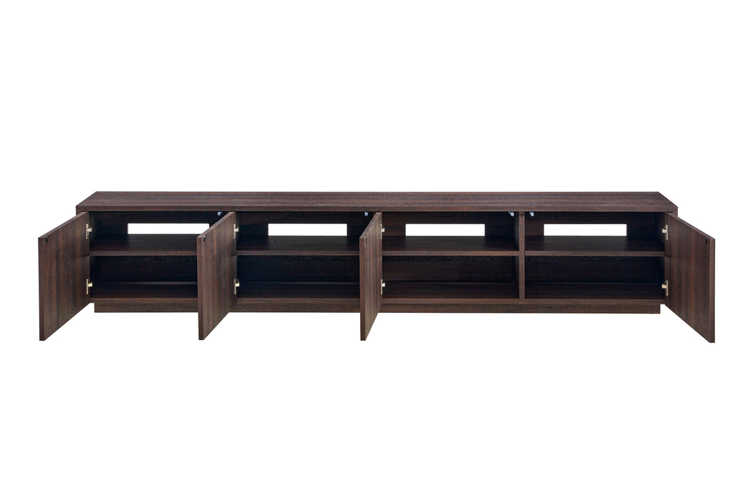 Meuble TV LAMOR Japandi Noyer 240CM