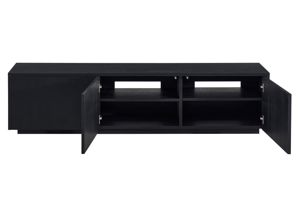 Meuble TV LAMOR Japandi Noir 180CM