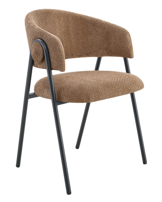 BARETZ Eetkamerstoel Bouclé Taupe