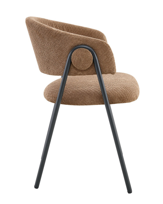 BARETZ Eetkamerstoel Bouclé Taupe