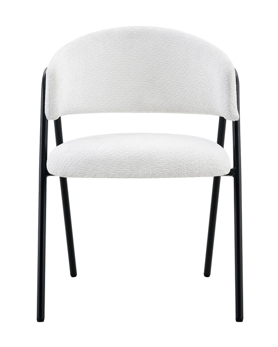 BARETZ Eetkamerstoel Bouclé Stone