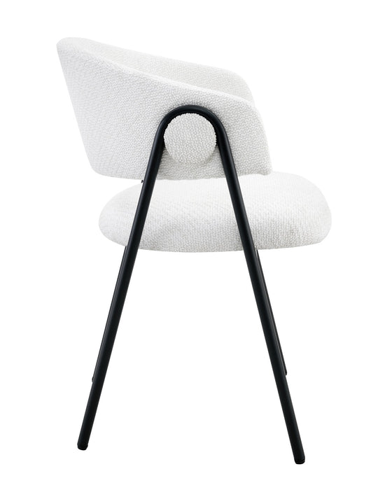 BARETZ Eetkamerstoel Bouclé Stone