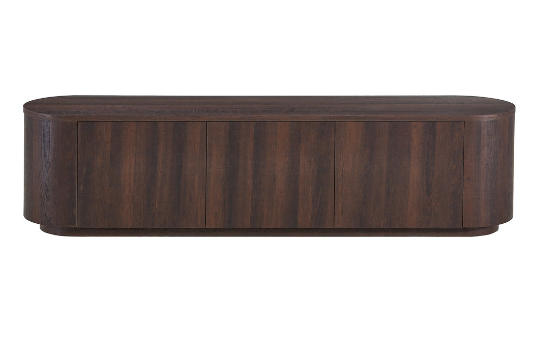 Meuble TV CERNY japandi Noyer 180CM