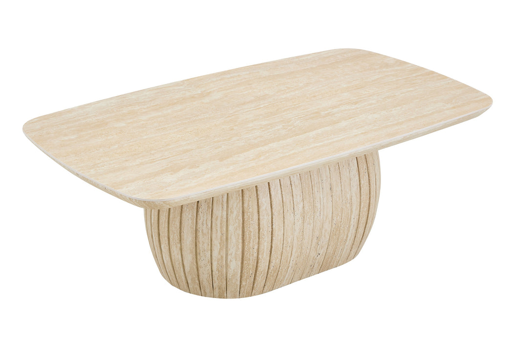 Couchtisch LADOUR Travertin 130 cm