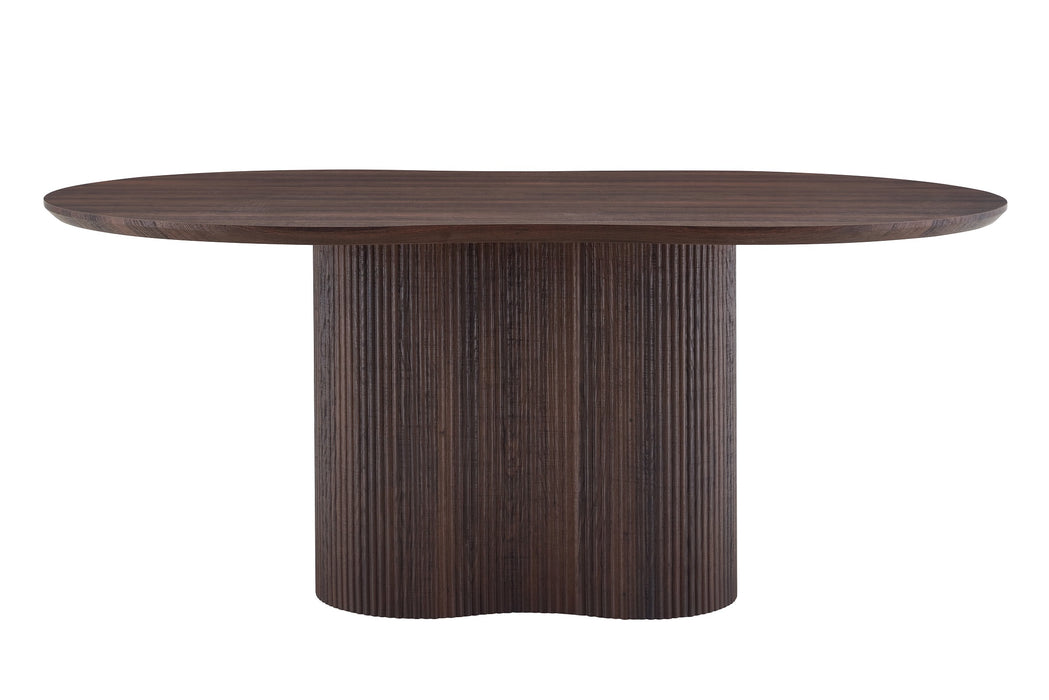 Japandi Esstisch Chivres Walnuss 180 cm