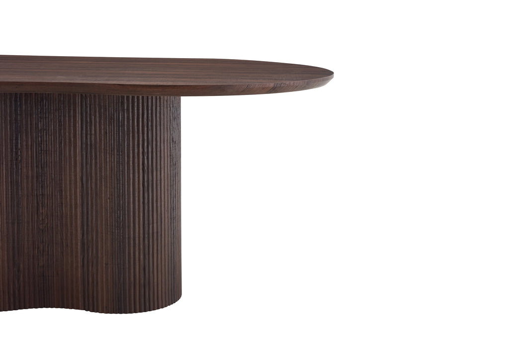 Japandi Esstisch Chivres Walnuss 180 cm