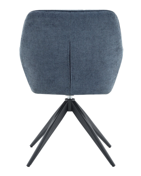 Eetkamerstoel Niort Linnen Blauw