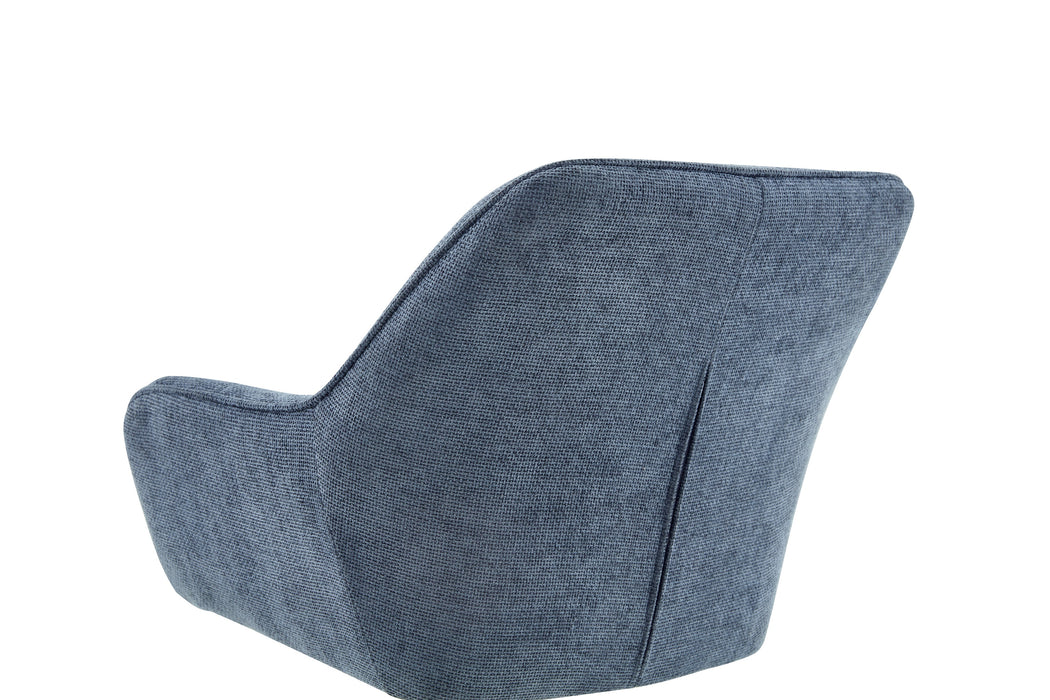 Eetkamerstoel Niort Linnen Blauw