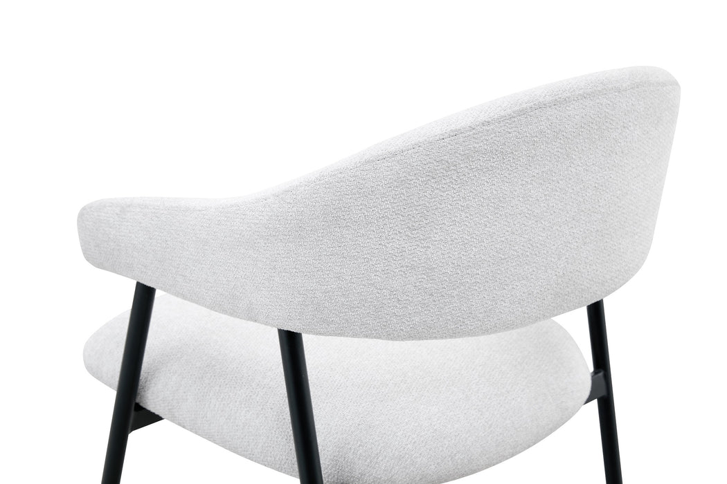 Chaise de salle à manger ABONZ Symphony Creme