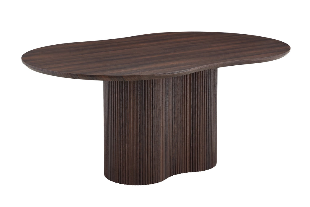 Japandi Esstisch Chivres Walnuss 180 cm