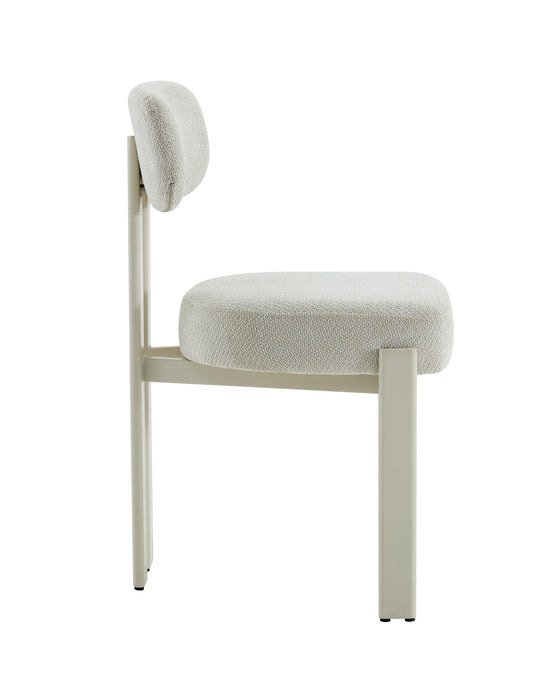 Japandi Esszimmerstuhl Caen Bouclé Ivor Stone